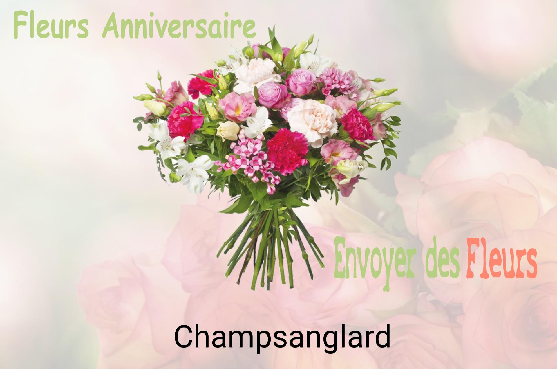 Bouquet de fleurs d’anniversaire livré à Champsanglard